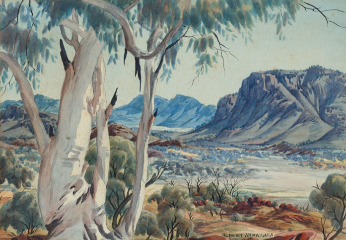 North Gully Looking to Mt Gullen, Alice Springs